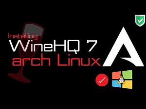 How to Install WineHQ 7 on Arch Linux Rolling Release - Run Windows Applications on Arch Linux