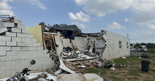TOTAL LOSS: Salina man loses home, business to damaging tornado