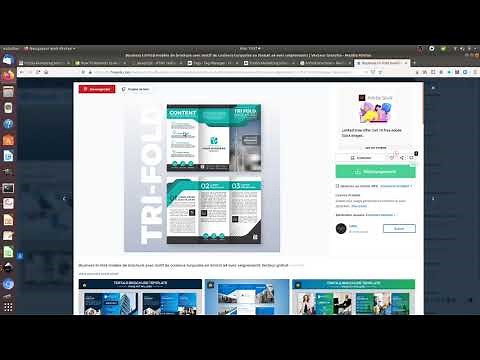 How to create a trifold brochure with Inkscape?