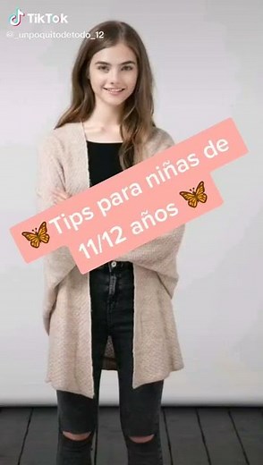 Tips para niñas de 11 o 12 años