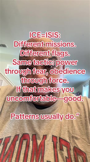 “Don’t argue. Observe. Share if you see the pattern.” #PatternRecognition #PowerAndFear #ThinkDeeper #UncomfortableTruths #SystemsThinking