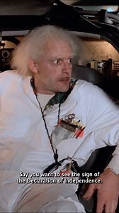 Doc shows Marty how to time travel 🚗💨⚡️Buy Back to the Future on Digital and 4K. #BTTF40 https://bit.ly/BTTF40 | Back to the Future Trilogy