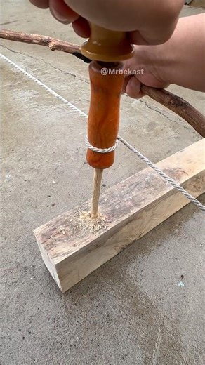 Primitive Fire Making Tool Survival Skill