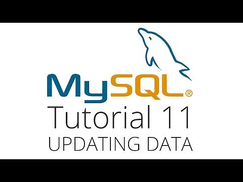 MySQL tutorial 11 - Update a row