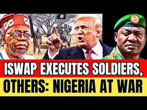 WAR LOOMS! TERRÖR!STS DECLARE WAR: ISWAP EXECUTES 27 SOLDIERS, CJTF MEMBERS, OTHERS: WAR ON TINUBU