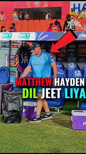 Matthew Hayden Wins Hearts in IPL 🇦🇺🔥 | A True Legend Moment #cricket #shorts