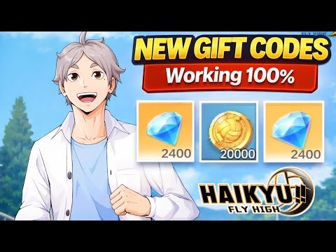 New🔥 HAIKYU!! FLY HIGH Gift Codes 2026 | HAIKYU!! FLY HIGH Gift Code | F2P Gameplay Guide
