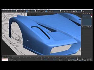 Modeling the Ferrari Enzo - Part 6/9