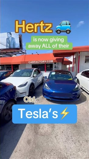 Hertz is now getting RID OF ALL their Tesla’s… (& here’s how to get them) Hertz Used Teslas ✅