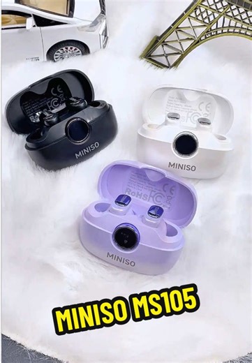 MINISO MS105 #earbudsviral #falldealsforyou #wirelessearbuds #fyp #tiktokmakemebuyit