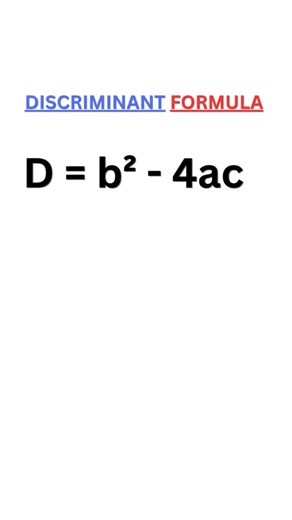 D = b² - 4ac 😲 The Only Trick You Need for Nature of Roots!!!!!| Class 10th | Quadratic equation.
