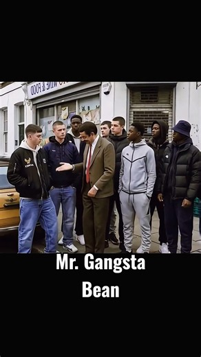 Mr. Gangsta Bean #funny #cinema #mrbean #humor #youtubeshorts #feedshorts