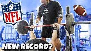 STRONGMEN VS NFL COMBINE | 225LBS FOR MAX REPS | Brian Shaw