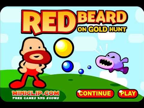 Miniclip: Red Beard On Gold Hunt Gameplay