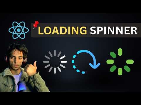 Spinner Loader Component React JS - Full Tutorial