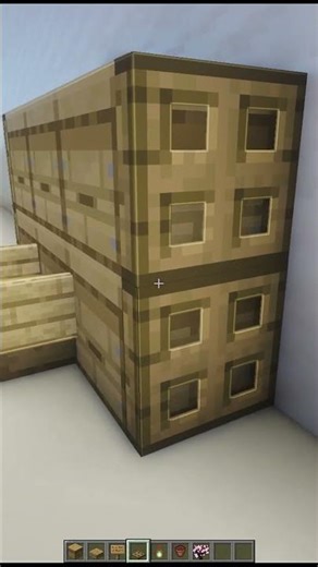 Minecraft Office Shelf Tutorial#minecraft