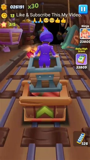 subway princess runner👑 #shorts #gaming #subwaysurfers