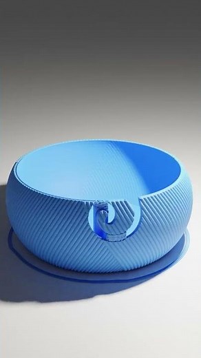 3D Printed Yarn Bowl
