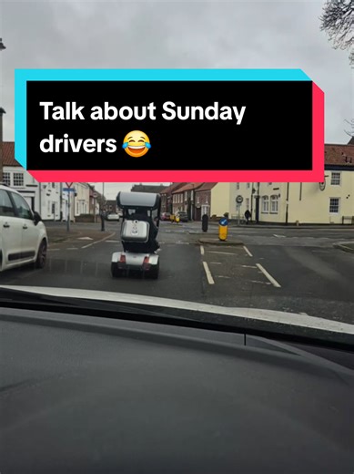Sunday drivers 🤯 #Sunday #drive #mobility #road #fyp