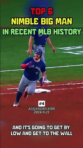 Top 6 Nimble Big Men in Recent MLB History Who Moved Like Nobody Their Size Should