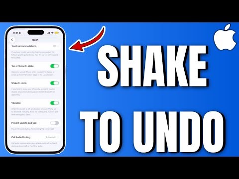 How To Enable Shake To Undo On Iphone (2025)