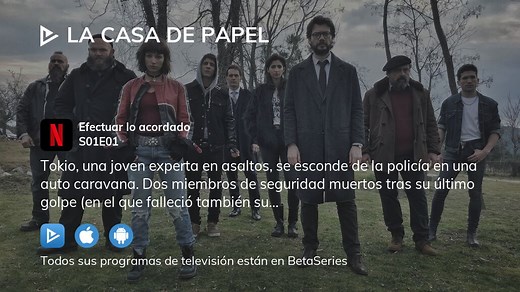 La casa de papel S01E01