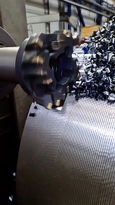 Machining Beauty Series, amazing cutting tool design and chips👍👍👍 https://www.silvercnc.com/touch-probe/ | Silver CNC Machinist