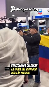 🔴 #ENTÉRATE: Venezolanos celebran la caída del dictador Nicolás Maduro 📰🗞️ #Noticias | Progreso Hoy