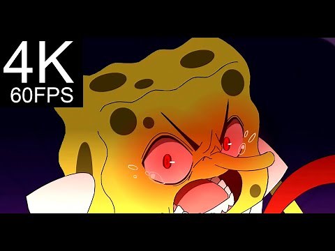 Spongebob Vs Bubble Bass - Suponjibobu Anime [4K 60FPS]