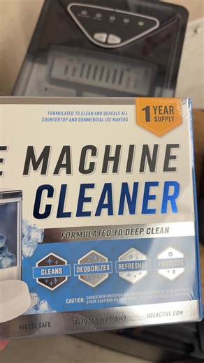 Ice machine cleaner