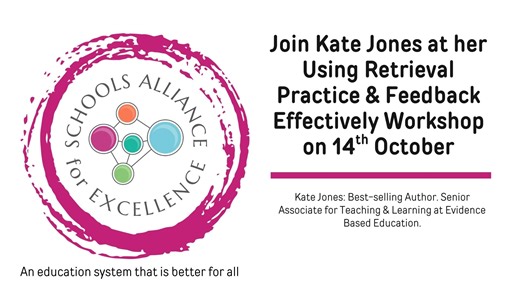 Kate Jones Using Retrieval Practice & Feedback Effectively Workshop 14th Oct 25
