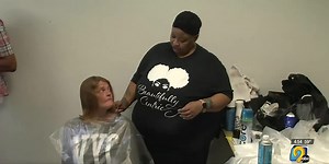 Local hairstylist provides free haircuts to people in need