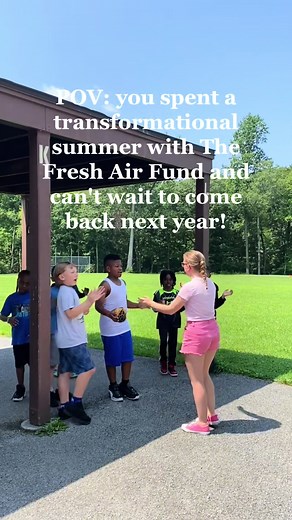 Fresh Air Fund Summer Camp is now over for the season! We’re grateful for the laughter, teamwork, memories and the incredible hard work of our counselors, CITs and staff in making this summer an unforgettable one for our campers! #freshairfund #summercamp #nycyouth #endofsummer #campers