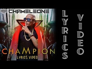 CHAMPION LYRICS - JOSE CHAMELEONE (Official Lyrics Video)