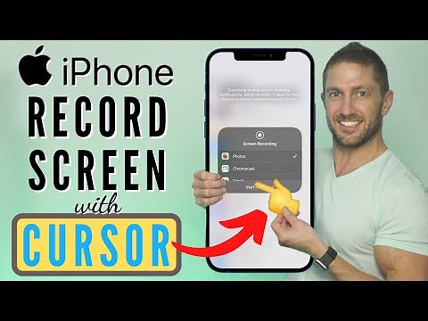 How to do iPhone Screen Record with MOUSE CURSOR (Easier than the Assistive Touch Method!)