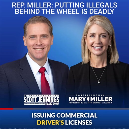 Sanctuary States are handing out CDLs to illegal aliens who can’t speak English or read road signs. This is a danger to every American on our roads and I'm taking action. LISTEN: | Congresswoman Mary Miller