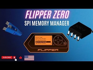 Flipper Zero : Flash and Dump BIOS with the SPI flash programmer App.