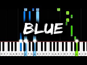 yung kai - blue - Piano Tutorial