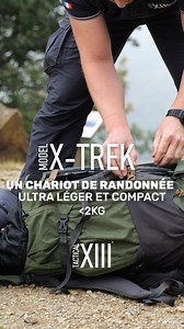 Ce chariot s'installe en quelques secondes sur votre sac et changera votre façon de randonner : ✅ Le poids n'est plus une contrainte ✅ Alternez entre portage et roulage de votre sac ✅ Conçu et fabriqué en France ✅ Garanti et réparable à l'infini ➡️ https://www.tactical-13.com ⬅️ #randonnée #sac #nature @tactical_xiii | Visorando
