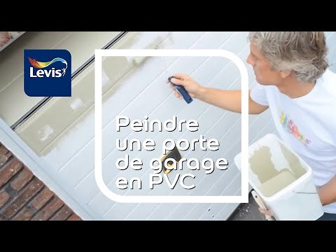 Comment peindre une porte de garage en pvc