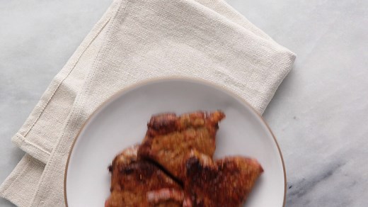 Quickly cook tender calf liver in bacon fat and serve with plenty of savory sautéed onions. It's just like mom used to make. Get the recipe: https://bit.ly/3sKFyWI | Simply Recipes