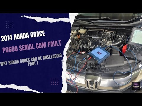 P0600 Serial Com Failure On A 2014 Honda Grace Hybrid Part 1