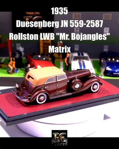 A Hollywood Legend! | 1/43 Duesenberg JN "Mr. Bojangles" (Matrix)