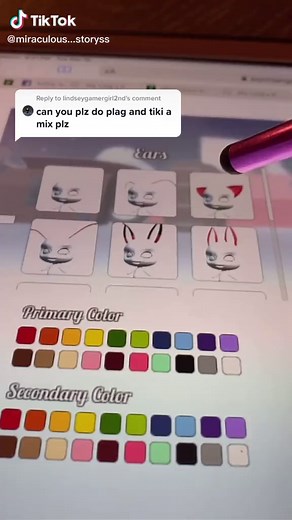 Reply to @lindseygamergirl2nd #fyp #fyppppppppppppppppppppppp #foryoupage #ladybug #kwamismiraculous #tikki #plagg #tikki #ladybug #