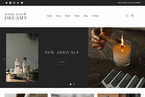 Shopify Template | Dark and Moody, a Templates & Theme by Easy Website Themes