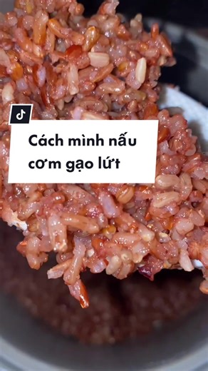 Reply to @ngocngoc040494 Cách nấu cơm gạo lứt bất bại, mọi người chia sẻ thêm cách nấu với mình nha #fyp #vibula #eatclean #anxanhuongsach