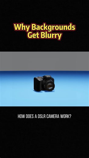 Why Backgrounds Get Blurry #science #knowledge #camera #Photograph #Lasvegas