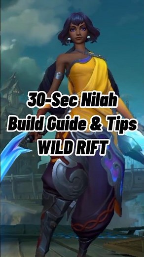 Quick Nilah Build Guide and Tips | League Of Legends: Wild Rift