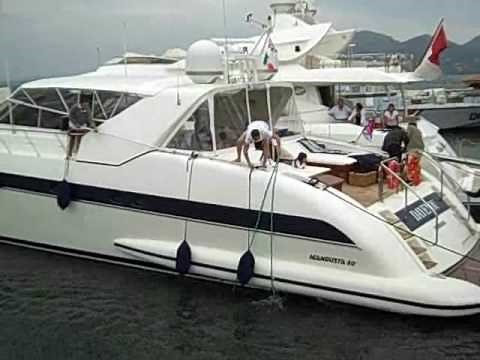 Yacht Med Mooring on the Island of Corsica
