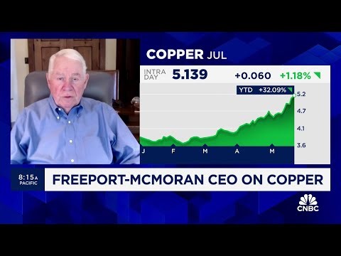Freeport-McMoRan CEO on copper: We're on a trend to have a very serious shortage